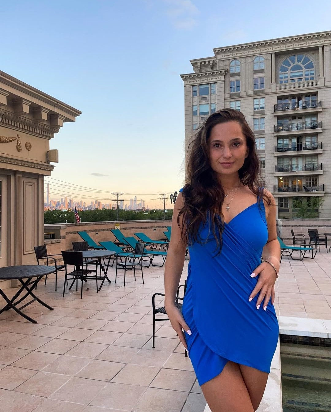 Bikini Cover-Up Wrap Dress