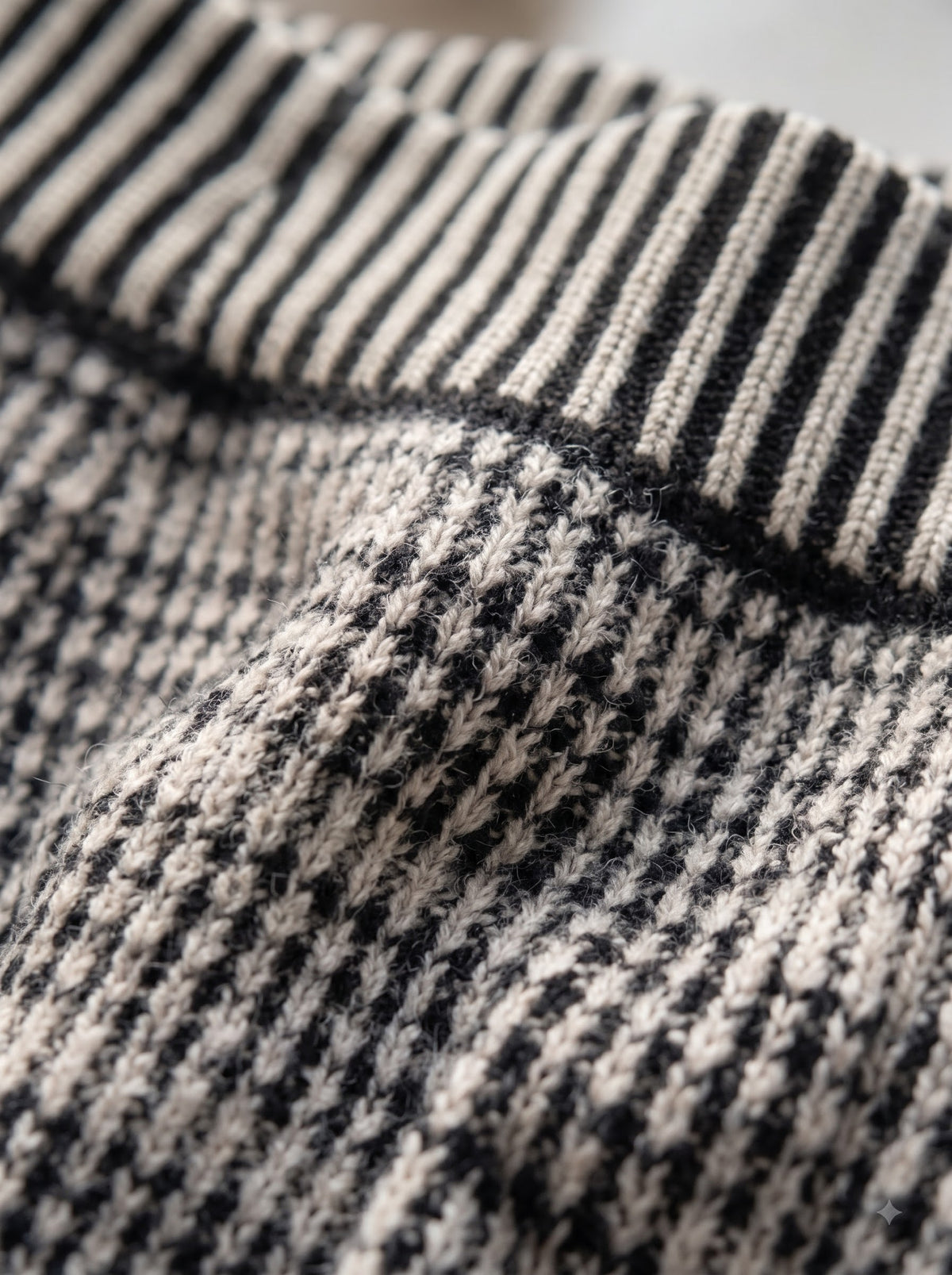 Winter Charm Check Skirt
