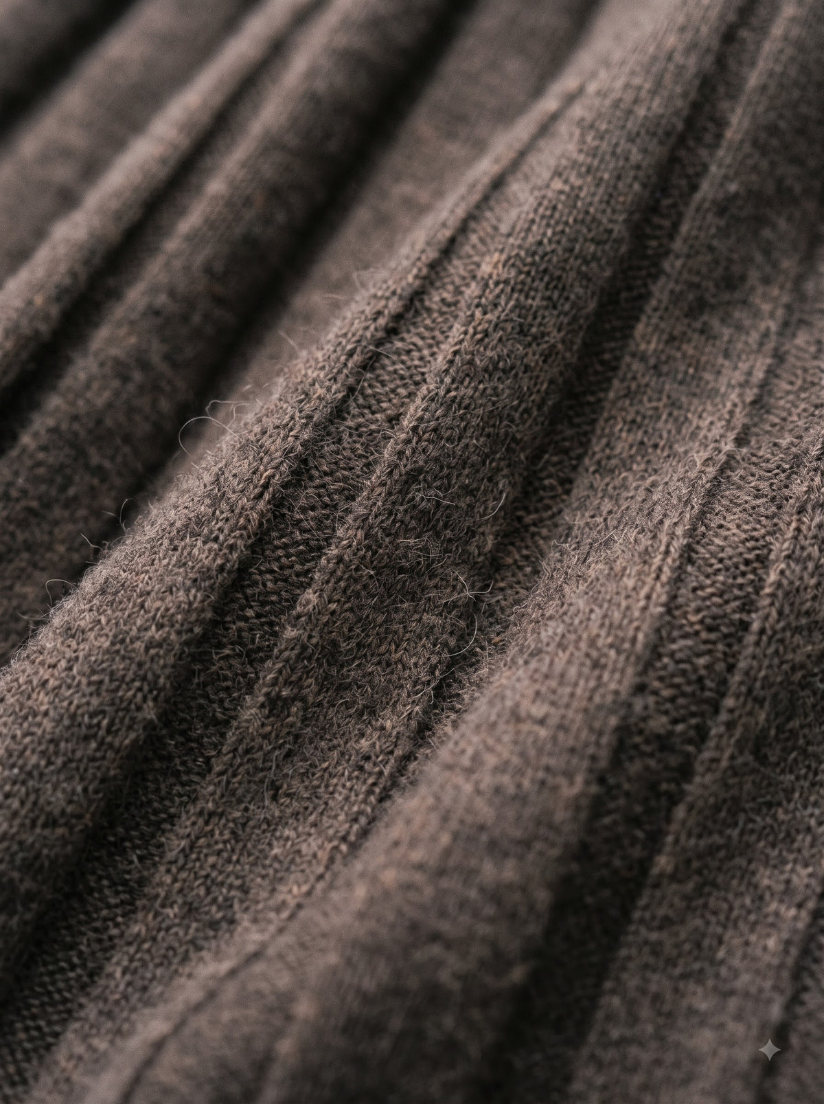 Mocha Elegance Pleated Midi Skirt