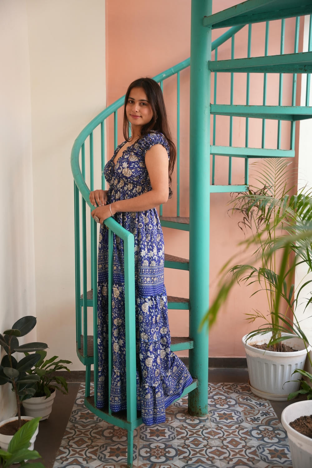 Boho Floral Maxi Dress – Foldstory Boho Floral Maxi Dress – Foldstory