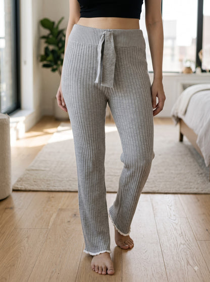 Winter Whisper Knit Trousers