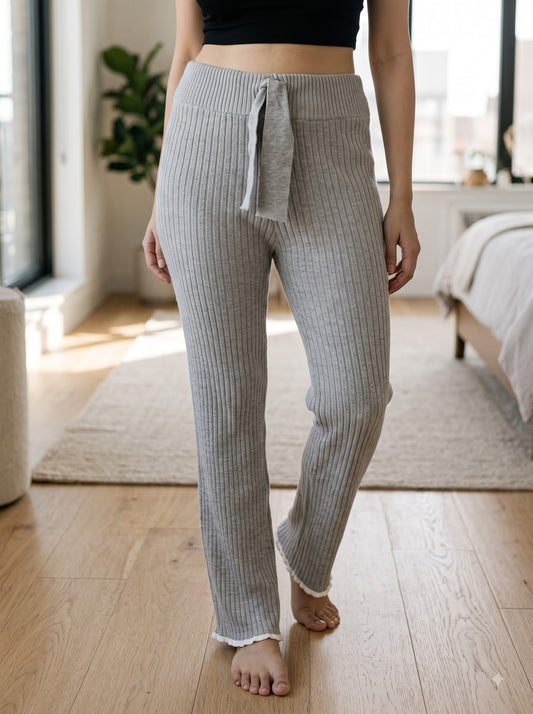 Winter Whisper Knit Trousers