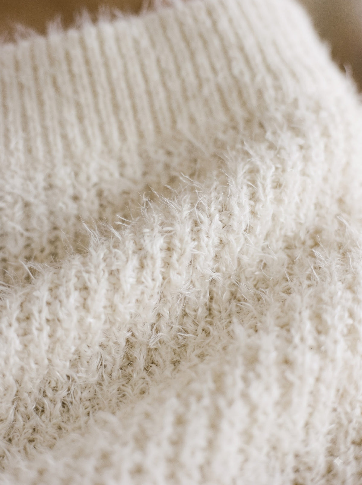 Snowfall Knit Mini Skirt
