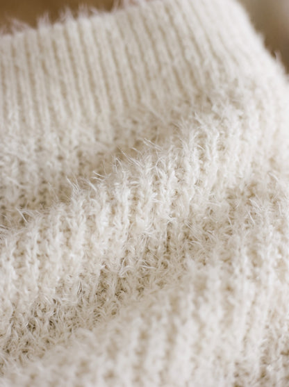 Snowfall Knit Mini Skirt