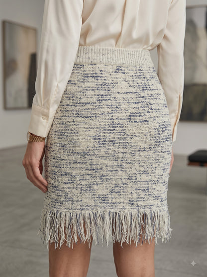 Frostline Tweed Skirt
