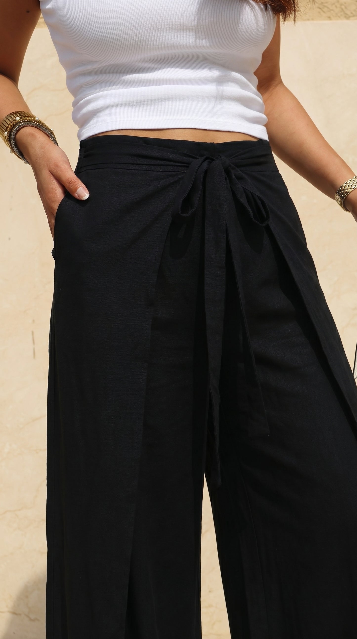 Wrap Trousers