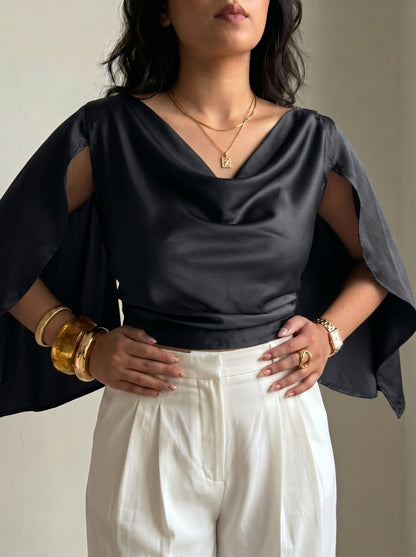 Cape Top - Armani Satin