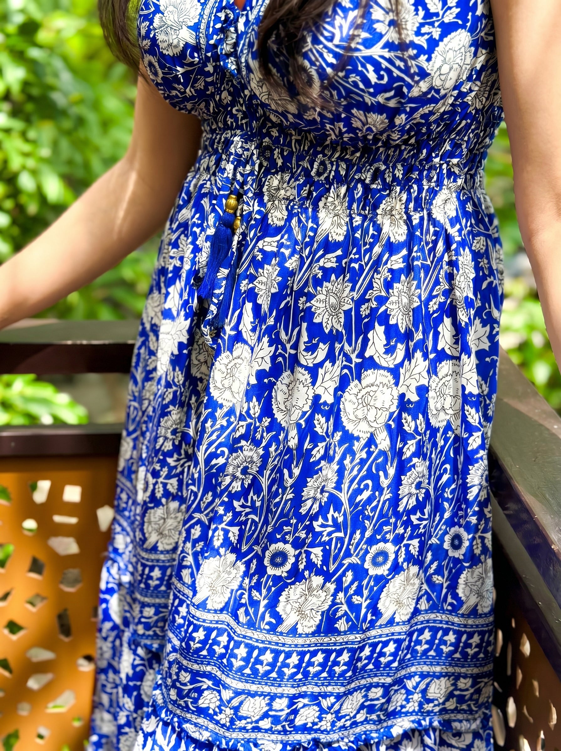 Boho Floral Maxi Dress