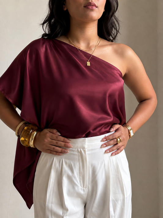 Cape Top - Armani Satin