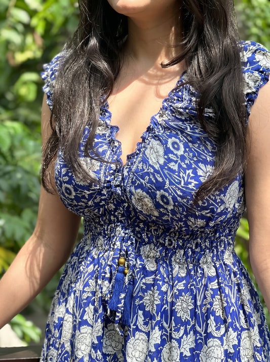 Boho Floral Maxi Dress